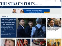 Desktop screenshot for straitstimes.com