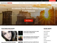 Desktop screenshot for marketersmedia.com
