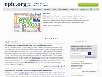 Desktop screenshot for epic.org