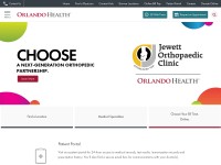 Desktop screenshot for orlandohealth.com
