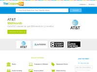 Desktop screenshot for thecoupon.co