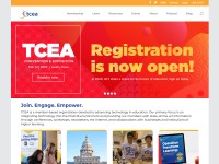 Desktop screenshot for tcea.org