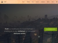 Desktop screenshot for fivem.net