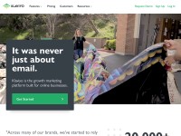 Desktop screenshot for klaviyomail.com