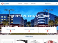 Desktop screenshot for lithonia.com