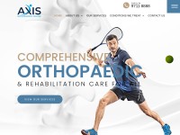 Desktop screenshot for axisortho.com.sg
