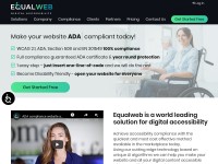 Screenshot of equalweb.com