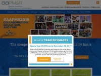 Desktop screenshot for aapmr.org