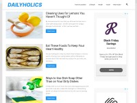 Desktop screenshot for dailyholics.com