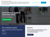 Desktop screenshot for postnord.com