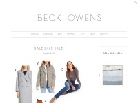 Desktop screenshot for beckiowens.com