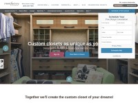 Desktop screenshot for closetfactory.com