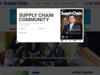 Desktop screenshot for supplychaindigital.com