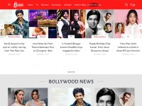 Desktop screenshot for bollywoodbubble.com