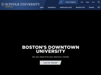 Desktop screenshot for suffolk.edu