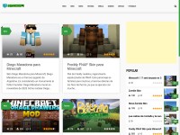 Desktop screenshot for modminecraftpc.net