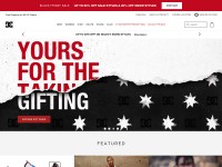 Desktop screenshot for dcshoes.com