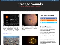 Desktop screenshot for strangesounds.org