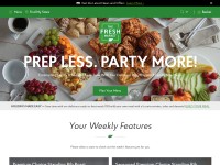 Desktop screenshot for thefreshmarket.com