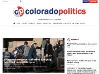 Desktop screenshot for coloradopolitics.com