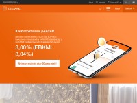 Desktop screenshot for cib.hu