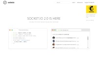 Desktop screenshot for socket.io