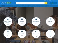 Desktop screenshot for abideedict.com
