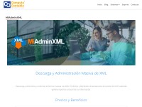 Desktop screenshot for adminxml.com