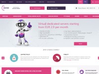 Desktop screenshot for zomro.net