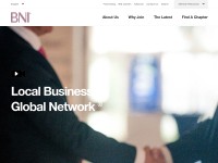 Desktop screenshot for bni.com