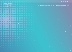 How 3dbgprint.com looks like on a tablet such as an iPad.