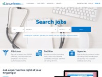 Desktop screenshot for locumtenens.com