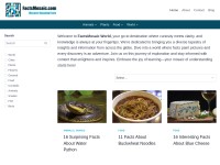 Desktop screenshot for factsmosaic.com