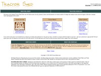 Desktop screenshot for tractorshed.com