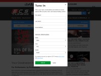 Desktop screenshot for ecstuning.com