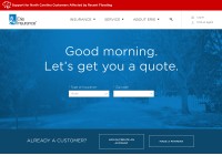 Desktop screenshot for erieinsurance.com