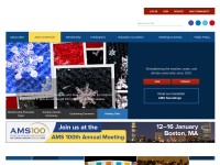 Desktop screenshot for ametsoc.org
