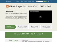 Desktop screenshot for apachefriends.org