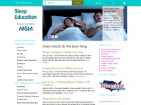 Desktop screenshot for sleepeducation.org