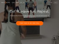 Desktop screenshot for dailyburn.com