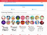 Desktop screenshot for coloring-pages.info