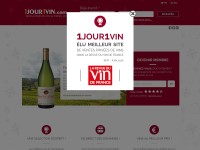 Desktop screenshot for 1jour1vin.com