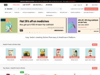 Desktop screenshot for 1mg.com