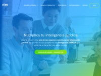 Desktop screenshot for vlex.es