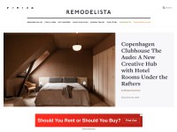 Desktop screenshot for remodelista.com