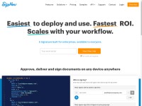 Desktop screenshot for signnow.com