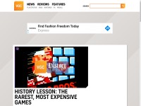 Desktop screenshot for videogameschronicle.com