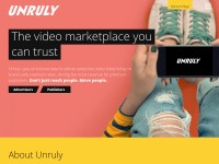 Desktop screenshot for unrulymedia.com