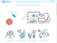 Desktop screenshot for rollapp.com