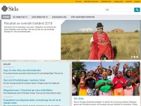 Desktop screenshot for sida.se